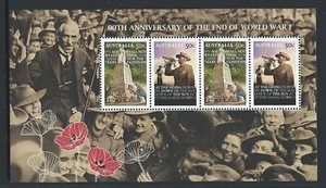 2008 AUSTRALIA 90th Anniversary End of WWI Minisheet MNH (SG MS3112) - Picture 1 of 1