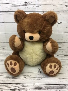 Oso de peluche gigante Dan Dee Jumbo decoración grande marrón utilería 21 pulgadas peluche - Imagen 1 de 10