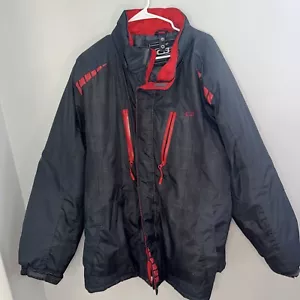 CB Sports Jacket Gray And Red snowboarding snowmobiling jacket - Picture 1 of 8