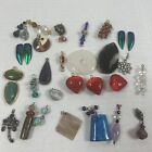 Boho Focal Points Mixed Lot Stones Unique Pendants And Jewelry Making Findings