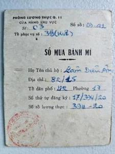 Vietnam Bread Ration Booklet from the Economic Subsidized Period, 1978 - Picture 1 of 1