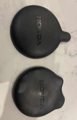Fundas negras de carcasas para motor de carreras Honda CB500 1993-2003 Foto 1 de 2