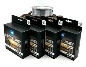 Nash Skyline Mono Low Visibility Clear Karpfenschnur 1000m Carpline Schnur Klar