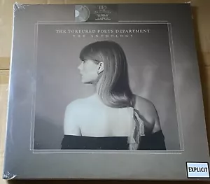 TAYLOR SWIFT: The Tortured Poets Department: The Anthology Marbled 4LP Vinyl NEW - Picture 1 of 4