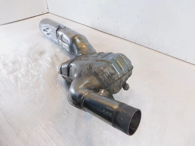 Silenciador colector de escape del motor trasero plateado BMW R1100RS R1100 RS 1993-2001 Foto 1 de 4