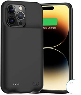 7000mAh Battery Case for iPhone 14 Pro Power Bnak Charging Cover Battery Pack - Image 1 of 4