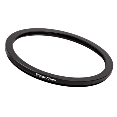 86mm to 77mm Stepping Step Down Filter Ring Adapter 86mm-77mm - Image 1 of 2