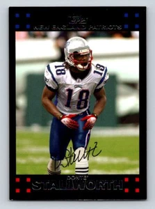 2007 Topps #172 Donte Stallworth New England Patriots - Bild 1 von 2