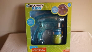 AUTOMATIC BUBBLE BLOWER LIGHT UP DISCOVERY KIDS NON TOXIC - Picture 1 of 12