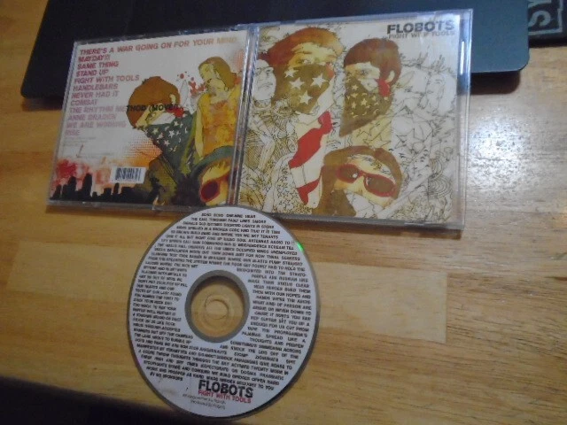 RARE OOP INDEPENDENT PRESS Flobots CD Fight With Tools HIP HOP Bop Skizzum CO ! Foto 1 de 1