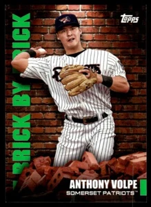 2022 Topps Pro Debut Brick by Green Anthony Volpe 17/99 Somerset Patriots #BB-8 - Picture 1 of 2