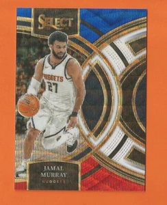 2023-24 PANINI SELECT PREMIER TRICOLOR PRIZM JAMAL MURRAY #166 PEPITAS DENVER - Imagen 1 de 2