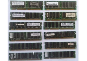 Various Brands 128MB PC-133 SDRAM Desktop Memory 168 Pins 133MHz DIMM - Picture 1 of 3