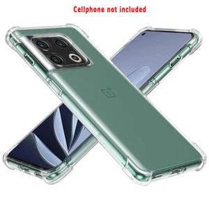 Custodia protettiva morbida trasparente anticrash per telefono T-Mobile OnePlus 10 Pro 5G - Foto 1 di 4