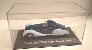 EDICOLA 1:43 AUTO TALBOT LAGO TI50SS FIGONI FALASCHI 1938 BLU AZZURO EDI VARIE13 - Foto 1 di 4