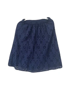 J. Gonna occhiello blu navy Crew Factory taglia xs - Foto 1 di 3