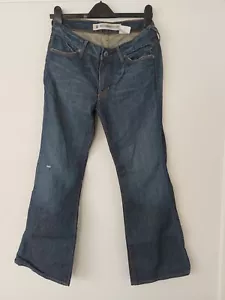 Gap Jeans Size 8 Dark Blue Western Bootcut - Picture 1 of 7