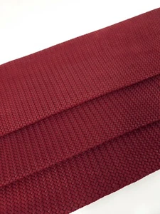 Merlot Braided Tanger Embossed Premium Texture Leather - Picture 1 of 3