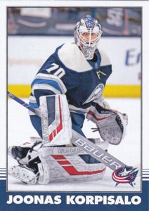 20/21 OPC..JOONAS KORPISALO..RETRO PARALLEL..# 445..BLUE JACKETS..COMBINED SHIP