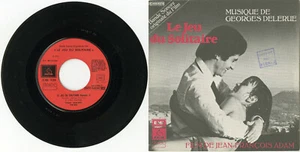 "LE JEU DU SOLITAIRE" Georges DELERUE / Jean-François ADAM (SP 45t Französisch) M - Bild 1 von 2
