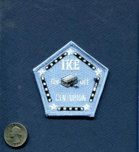 CVN-69 USS EISENHOWER Cruise Box Centurion Navy Ship Squadron Crew Patch - Picture 1 of 1