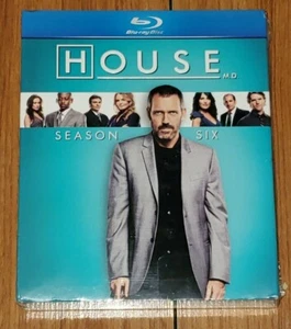 House: Season Six 6 (Blu-ray Disc, 2010, 5-Disc Set) New Sealed - Picture 1 of 2