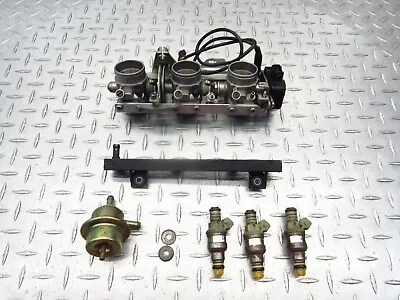 1990 85-93 BMW K75 K75S Lot Throttle Body Bodies Injectors Pressure - Image 1 of 4