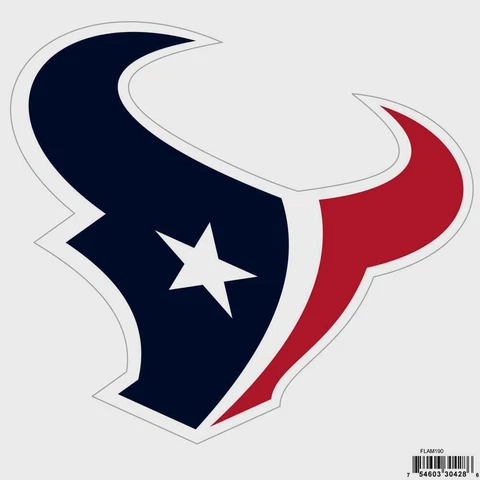 Houston Texans Licensed Outdoor Rated Logo Magnet (NFL Football) Cover