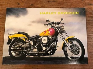 Postal publicitaria de motocicletas Harley Davidson - Imagen 1 de 3