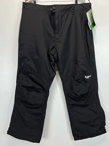 NEW! Boulder Gear Snow Pants Sz XXL 2XL Black Adjustable Waist Ski Snowboard - Picture 1 of 7