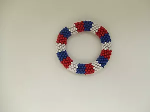 ACCESSOIRES & DAZ ARMBAND TRICOLORE KIKIRIKI ALLEZ DIE BLEUS - Picture 1 of 4