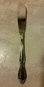 CUCHILLO MANTEQUILLA MAESTRO SÓLIDO CHATELAINE ACERO INOXIDABLE ONEIDA COMMUNITY Crimpado 6-5/8" - Imagen 1 de 5