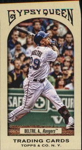 2011 (RANGERS) Topps Gypsy Queen Mini #217 Adrian Beltre