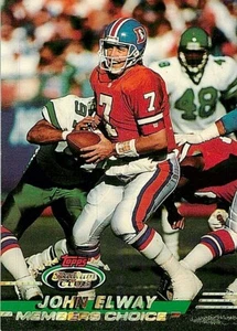 1993 Stadium Club Members Choice #241 John Elway BRONCOS - Picture 1 of 2