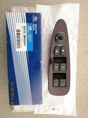 09 - 14 INTERRUPTOR VENTANA ELÉCTRICA HYUNDAI GENESIS MASTER NUEVO 93570-3M400A4 Foto 1 de 4