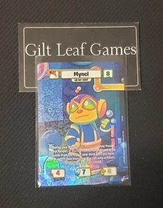 Neopets Battledome TCG *Robot Mynci Textured Foil* (NM) Upperdeck - Picture 1 of 2