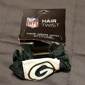 GREEN BAY PACKERS HAIR TWIST GREEN - Picture 1 of 4