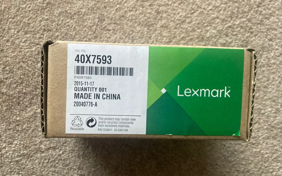 Lexmark 40X7593 Boxed Sealed. - Image 1 of 1