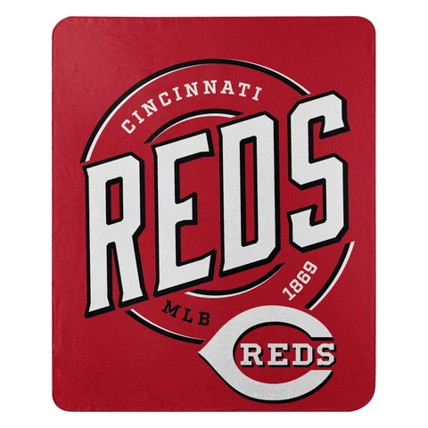 Cincinnati Reds Fleece Throw Campaign Official MLB 50x60 Cover