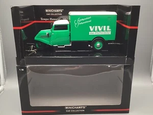 Modellautos 1:18 Minichamps Tempo Hanseat Kastenwagen Vivil in OVP - Bild 1 von 11