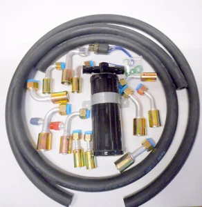 AIR CONDITIONING A/C HOSE KIT,O RING FITTINGS,DRIER & TRINARY SWITCH,GENERAL USE - Picture 1 of 1