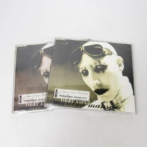 Marilyn Manson UK Import 2 CDs I & II The Beautiful People Maxi Singles - Picture 1 of 9