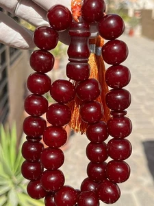 Rosario otomano alemán Faturan 33 فتوران الماني انتيك عثماني مغشى مقفول نوادر - Imagen 1 de 24