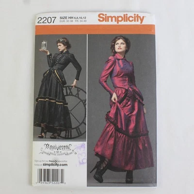 Simplicity Arkivestry 2207 Steam Punk Costumes Women's Size HH (6,8,10,12) 2011 - Image 1 of 4