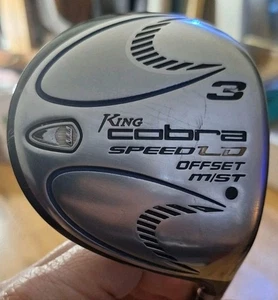 King Cobra Speed LD, 3 Wood, offset m/st, R Flex, Blue Graphite Shaft, VGC - Picture 1 of 24