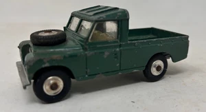 Vintage Corgi Toys Dark Green Land Rover Pickup 109 WB Truck Diecast - Picture 1 of 6
