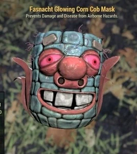 Fallout 76 Fasnacht Glowing Corn Cob Mask For Xbox One Fast Delivery✅️ - Bild 1 von 1