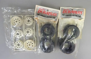 Hobbico Duratrax 1.6" Slick Soft Tires w Wheels RC 1/10 DTXC4130 Optima Javelin - Picture 1 of 5