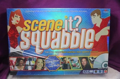Mattel Scene It? Squabble Adult Party Time Game NEW SEALED - Image 1 of 4