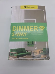 Martin Jerry 3-Way White Smart Dimmer Switch  Trailing Edge - STD01 - Picture 1 of 2